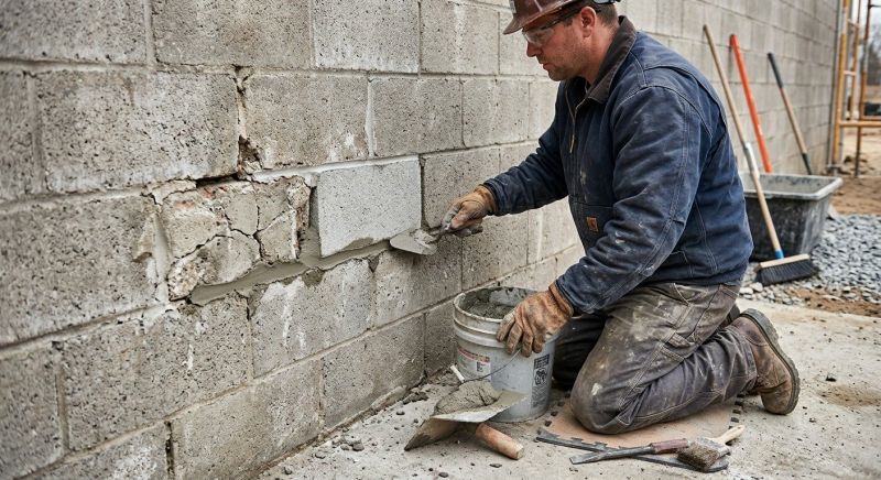 Block Masonry Repair in Placerville, CA
