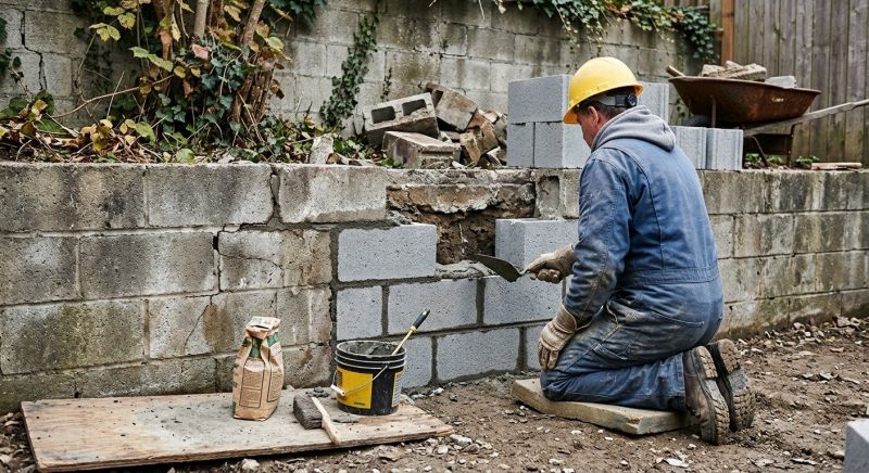 Block Wall Repair in Garden Valley, CA