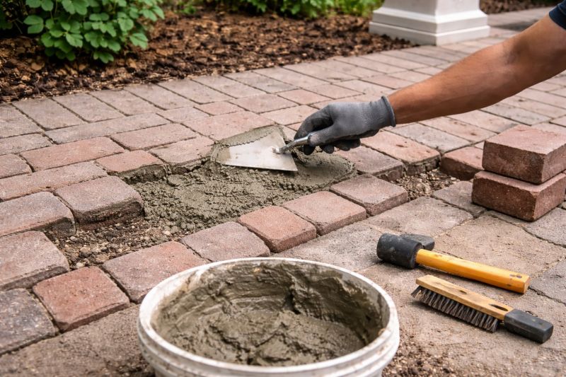 Brick Flatwork Repair in Granite Bay, CA