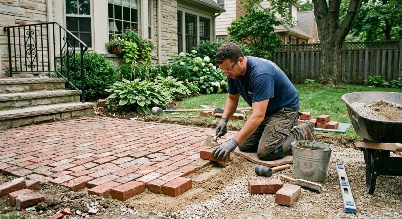 Brick Flatwork Repair in Placerville, CA