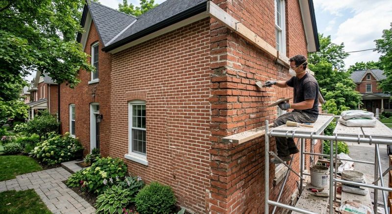 Brick Masonry Restoration in Placerville, CA