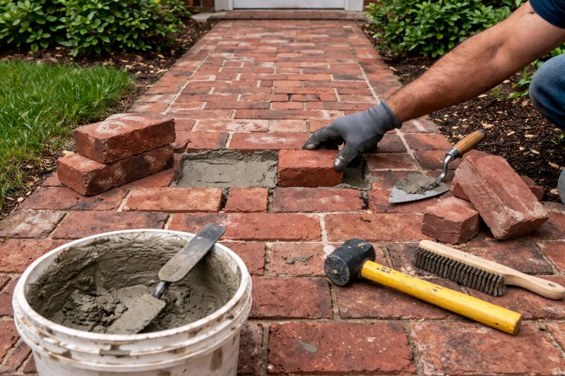 Brick Pathway Repair in Placerville, CA