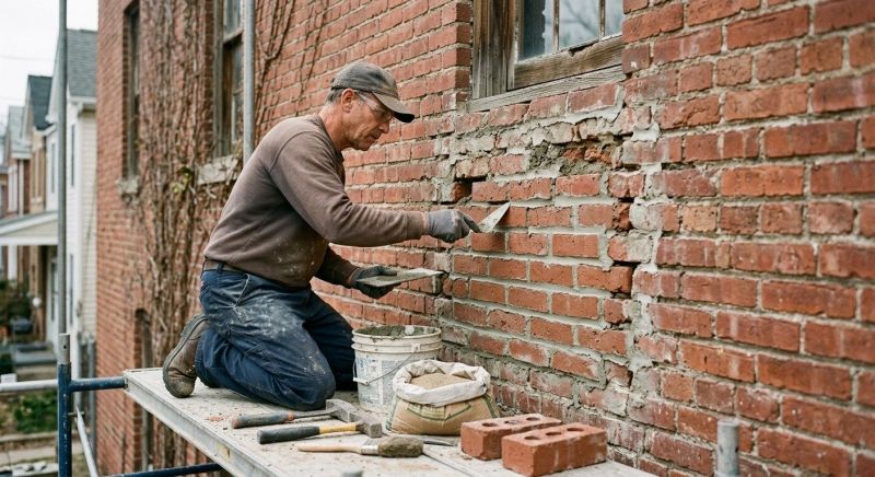 Brick Repair in Granite Bay, CA