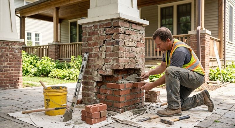 Brick Restoration in Somerset, CA
