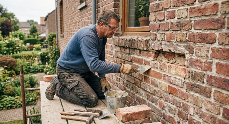 Brick Stairs Repair in Auburn, CA