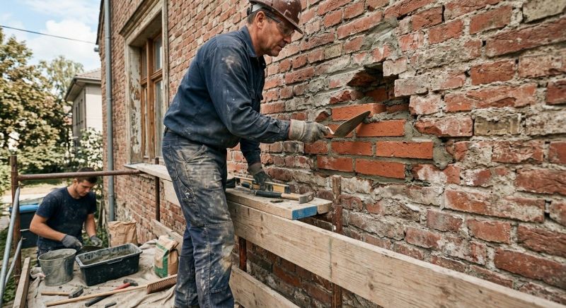 Brick Wall Repair in Auburn, CA