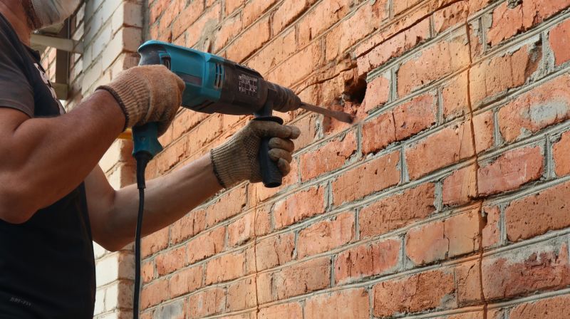 Brick Wall Repair in Rocklin, CA