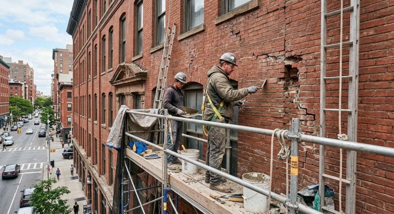 Commercial Masonry Repair in Folsom, CA