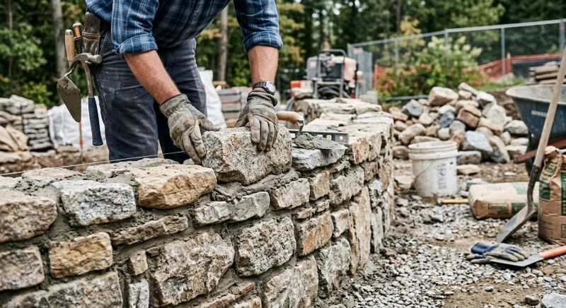 Commercial Stone Masonry in Sloughhouse, CA