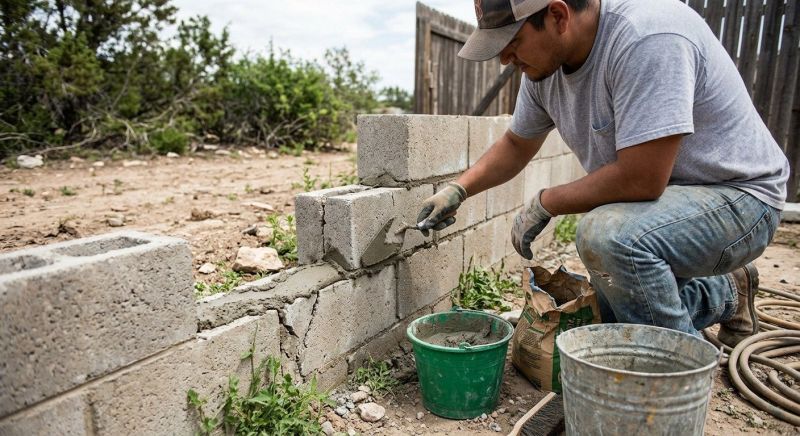 Concrete Block Repair in Folsom, CA