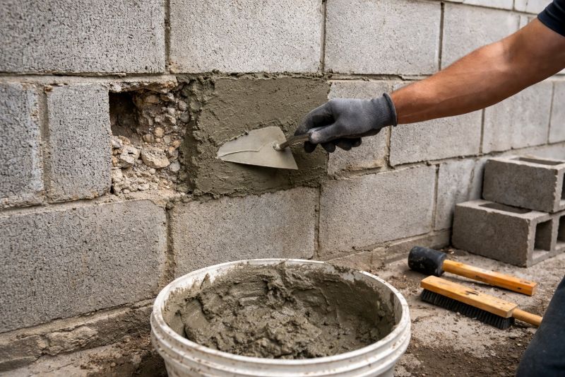Concrete Block Repair in Shingle Springs, CA