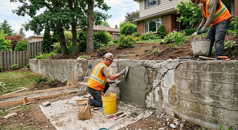 Retaining Wall Repair in Fiddletown, CA