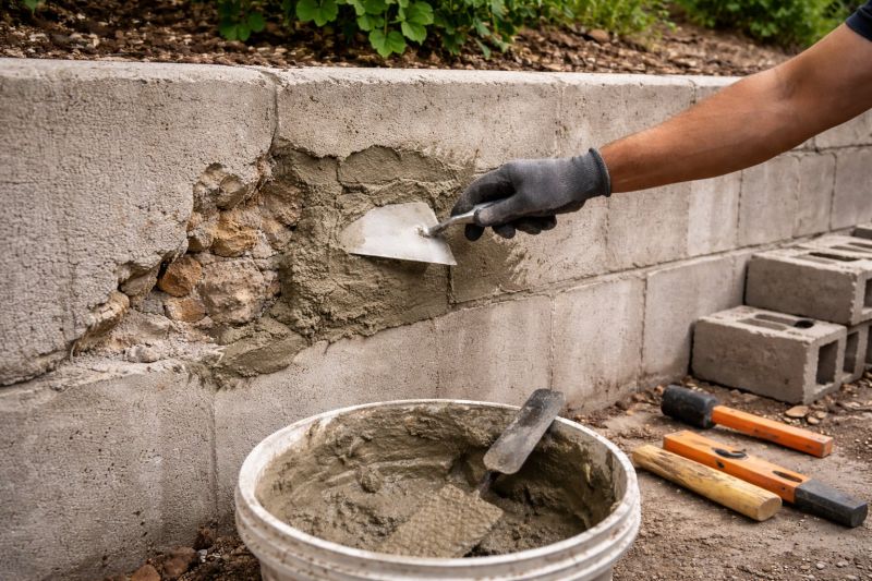 Retaining Wall Repair in Fiddletown, CA
