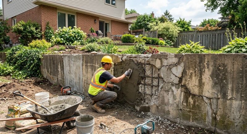 Retaining Wall Repair in Garden Valley, CA