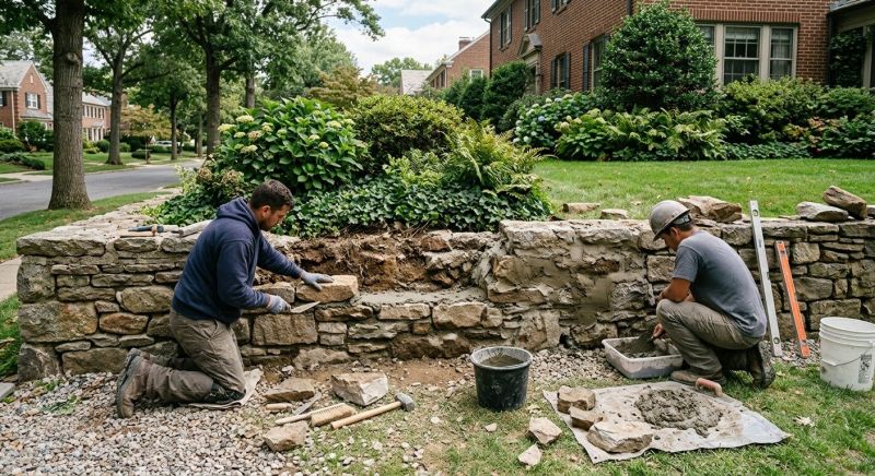 Retaining Wall Repair in Placerville, CA