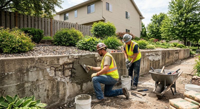 Retaining Wall Repair in Newcastle, CA
