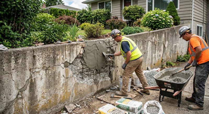 Retaining Wall Repair in Pine Grove, CA