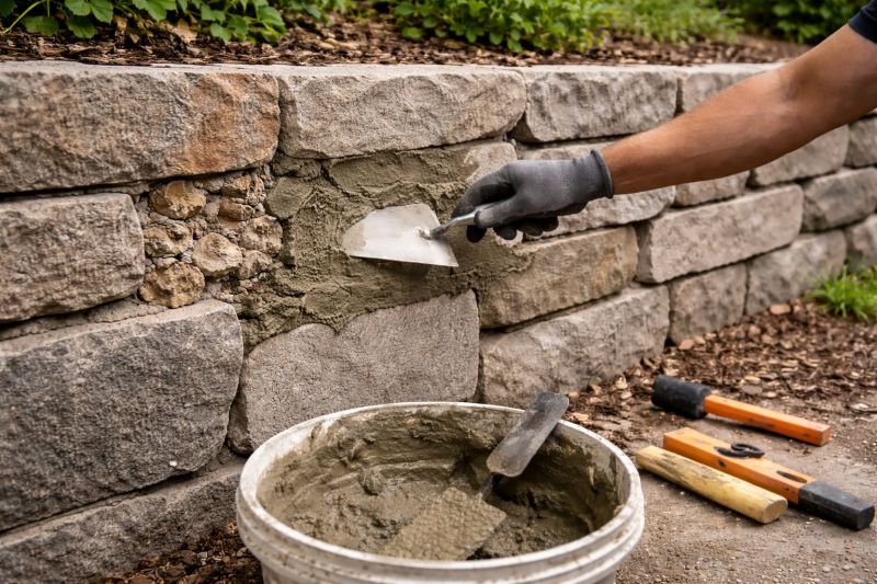 Retaining Wall Repair in Sloughhouse, CA