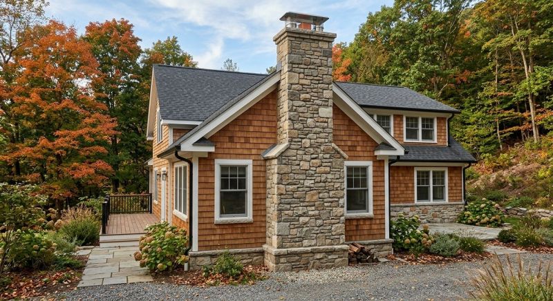 Stone Chimney Installation in Fair Oaks, CA