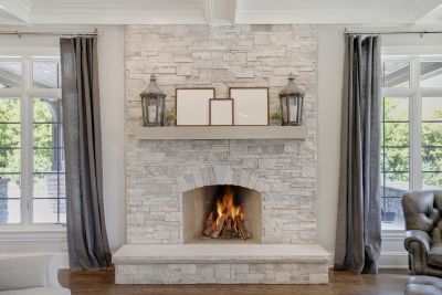 Stone Chimney Installation in Fiddletown, CA