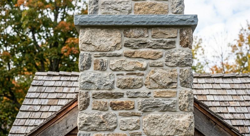 Stone Chimney Installation in Meadow Vista, CA