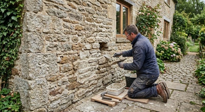 Stone Masonry Repair in Folsom, CA