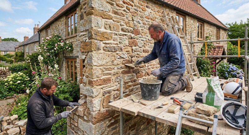 Stone Masonry Repair in Orangevale, CA
