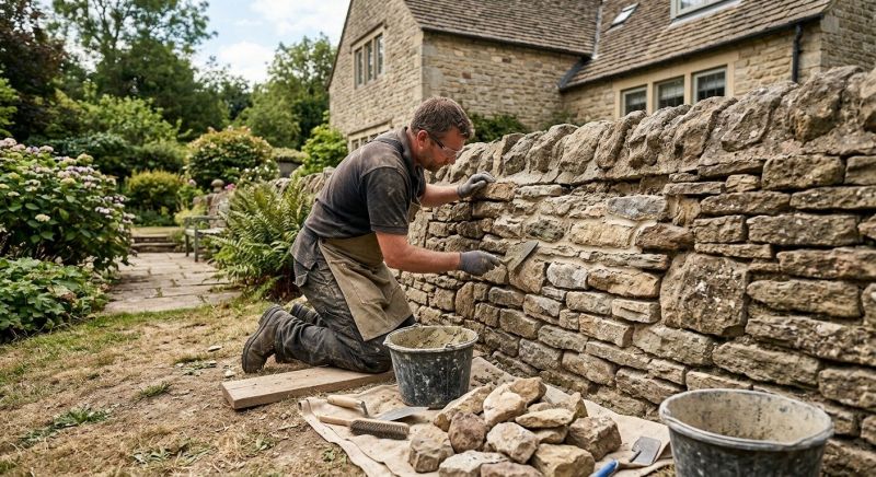 Stone Masonry Repair in Rocklin, CA
