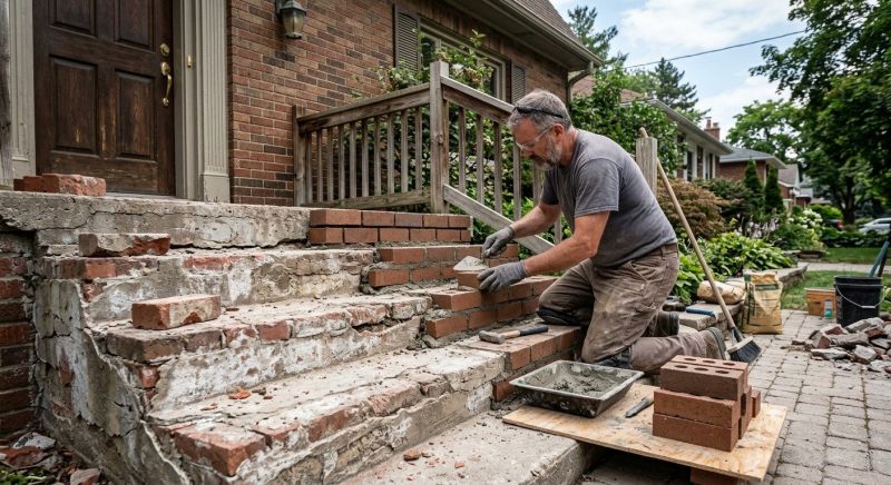 Stonework Repair in Folsom, CA