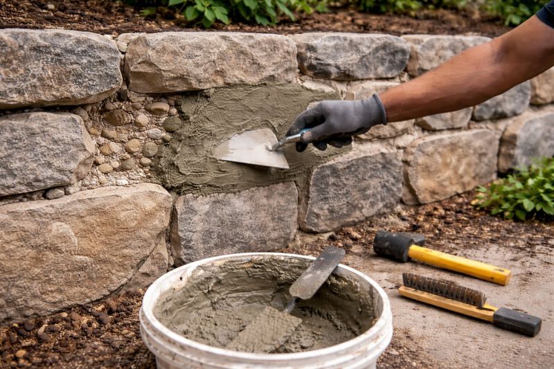 Stonework Repair in Rocklin, CA
